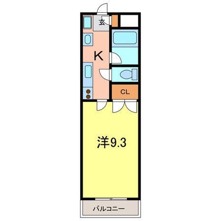 オーパス・21の物件間取画像